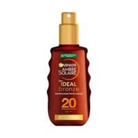 Garnier слънцезащитно олио спрей - Ambre Solaire Ideal Bronze Protective Oil Spray - SPF20