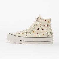 Trampki Converse Chuck Taylor All Star Lift Platform Embroidered Blooms Hi Egret/ Vintage White/ Black EUR 37