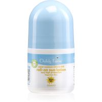 Childs Farm Roll On Sun Lotion napozó krém roll-on SPF 50+ 50 ml