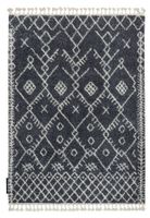 Kusový koberec Berber Tanger B5940 grey and white 180x270 cm