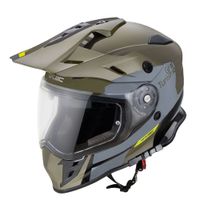 Moto přilba W-TEC V331 PR Graphic  XS (53-54)  Khaki-Grey