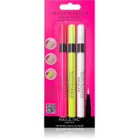 Nails Inc. Mani Marker Trio zestaw do manicure 3x3 ml