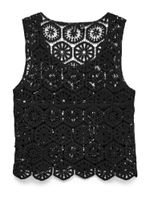 VERO MODA Top s naramenicama 'VMElsa'  crna