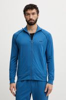 BOSS mikina na zips pánska bavlnená s elastanom Mix&Match Jacket Z