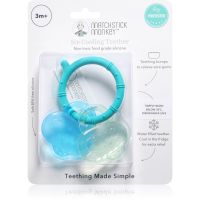 Matchstick Monkey Cooling Teether hryzadielko s chladivým účinkom Blue/ Mint 3m+ 1 ks