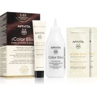 Apivita My Color Elixir barva za lase brez amoniaka odtenek 5.65 Light Brown Red Mahogany 1 kos