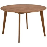 MID.YOU JEDÁLENSKÝ STÔL, orech, kaučukové drevo, farba vlašského orecha, 105/105/76 cm