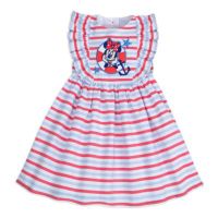 Minnie Maus - Gestreiftes Kleid für Babys