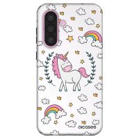 Fashion Case pre Samsung Galaxy A56 5G A566B - Unicorn hviezdne nebo