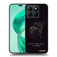 Silikónový prehľadný obal pre Honor X8c - You are not alone