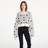 Sweter Nike Naomi Osaka Women's Engineered Knit Sweater Pale Ivory/ Black/ Light Orewood Brown M