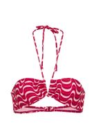 LSCN by LASCANA Bikini gornji dio  roza / magenta / bijela
