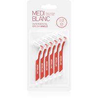 MEDIBLANC Interdental Pick-brush Angle međuzubna četkica 6 kom 0,5 mm Red 6 kom