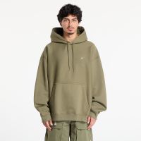 Bluza Nike Solo Swoosh Men's Pullover Hoodie Medium Olive/ Medium Olive/ White XS