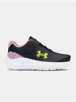 Černé tenisky Under Armour UA GINF Surge 4 AC