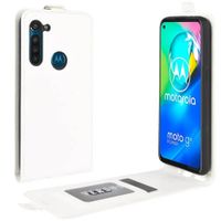 Preklopna torbica Motorola Moto G8 Power bela
