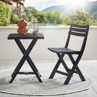Ambia Garden SKLADACÍ ZÁHRADNÝ STÔL, plast, 50/47/65 cm