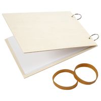 Dřevěný lis na rostliny (lis na květiny)