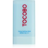 TOCOBO Cotton Soft Sun Stick zaščitna vlažilna paličica z mat učinkom SPF 50+ 19 g