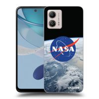 Silikónový čierny obal pre Motorola Moto G53 5G - Nasa Earth