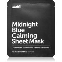 Klairs Midnight Blue Calming Sheet Mask успокояваща платнена маска 25 мл.