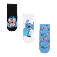 Cropp - Komplet od 3 para stopalica Lilo & Stich - modra