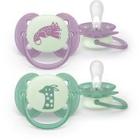 Philips Avent Ultrasoft Night SCF094/04 6-18m duda Neutral 2 kos