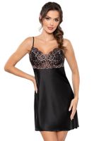 Noční košilka Donna Sabrina Černá L(40)