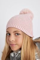 DEFACTO Girl's Pompom Knitted Beret