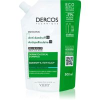 Vichy Dercos Anti-Dandruff šampon proti prhljaju za normalne in mastne lase nadomestno polnilo 500 ml