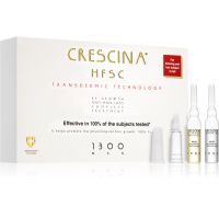 Crescina Transdermic 1300 Re-Growth and Anti-Hair Loss pielęgnacja wspierająca porost włosów i zapobiegająca ich wypadaniu dla mężczyzn 20x3,5 ml