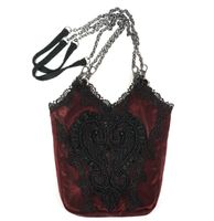 Torba (torbica) DEVIL FASHION - Gothic - Red