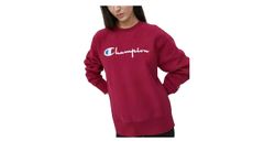 Champion Crewneck Sweatshirt DarkPink - Pánske - Mikina Champion - Červené - 114612-RS510 - Veľkosť: M