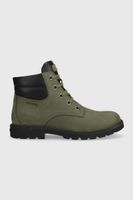 Geox Detské zimné kožené topánky Geox J16FAB 032BC J SHAYLAX