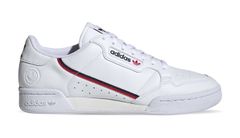 adidas Continental 80 Vegan - Pánske - Tenisky adidas Originals - Biele - FW2336 - Veľkosť: 36 2/3