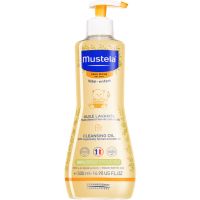 Mustela Bébé Dry Skin очищуюча олійка для дітей від народження 500 мл