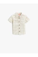 Koton Short Sleeve Shirt One Pocket