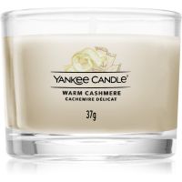 Yankee Candle Warm Cashmere вотивна свещ glass 37 гр.