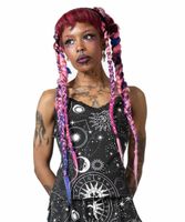 KILLSTAR Damen Tanktop - Cosmos Lace Cami - Schwarz L