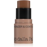 Diego dalla Palma All In One Bronzer & Contour multifunktionales Make-up für Augen, Lippen und Gesicht Farbton 52 COCOA 4 g