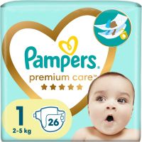 Pampers Premium Care Size 1 plenice za enkratno uporabo 2-5 kg 26 kos