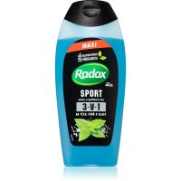 Radox Sport Mint & Sea Salt ενεργοποιητικό τζελ ντους για άντρες 400 μλ