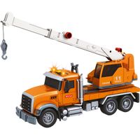 Sparkys CITY SERVICE CAR - 1:14 - Nákladní auto s jeřábem (se zvukem, světly a dalšími funkcemi)