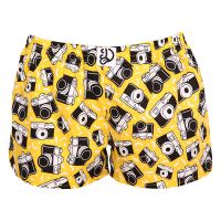 Vidám női bő szárú boxeralsó Dedoles Kamera (DWLB163) M