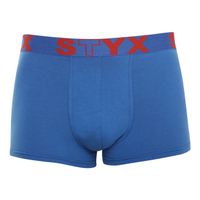 Pánské boxerky Styx sportovní guma modré (G967) L