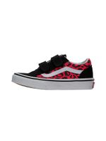 VANS Tenisice 'Old Skool V'  siva / magenta / crna / bijela