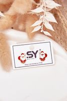 Kolczyki Boto Santa Claus ze stali chirurgicznej