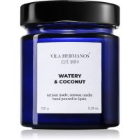 Vila Hermanos Apothecary Cobalt Blue Watery & Coconut aроматична свічка 150 гр