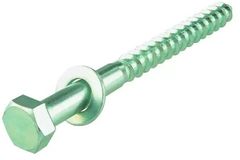 German Stabilizační šroub zemní objímky / Ø 1 cm / šestihranná hlava / 20 ks / DIN 571 / ocel