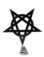 Weihnachtsdekoration (Stern) KILLSTAR - Tree - Black M